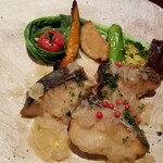 Cafe SEKIMIYA - 本日のお魚　サワラのソテー