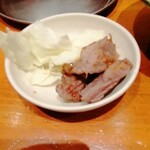 Gyuutan Iroha - お通し　牛タンチャーシュー
