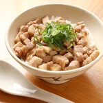 しなそば 天味 - とろ肉ごはん(中)