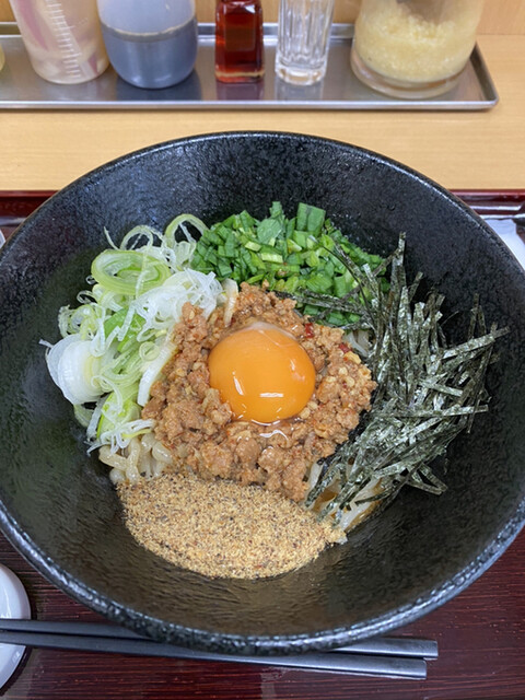 閉店 台湾まぜそば あかしや 尾山台 台湾まぜそば 食べログ