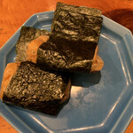 おぎ野 - 〆の焼き餅