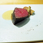 薫 HIROO - 特産松阪牛のランプの炭火焼