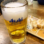 chuugokukajousaidoushimbou - 生ビール（380円）