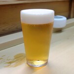 家庭料理 小川 - スーパードライ生ビール