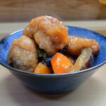 家庭料理 小川 - 鶏甘酢あんかけ