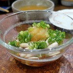 桶家乃隠居 - 白子(雲子)ポン酢