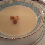 シェ大見山 - カブのポタージュ