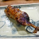 Ganso Yakitori Kushi Hacchin - レバーの網脂焼き