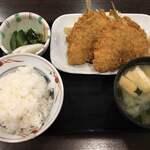 Tokiwa Shokudou - アジフライ定食