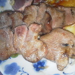 米山 - 半焼きタン