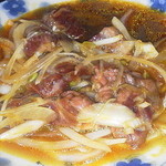 米山 - 玉子合え　混ぜたあと