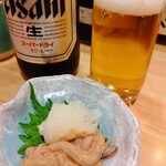 和食レストランとんでん - 塩辛１１０円