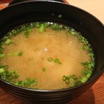 たきや - 味噌汁