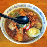 笹月 - 唐揚げラーメン