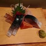 居酒屋 耕治 - 刺身の盛り合わせ