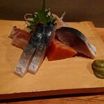 居酒屋 耕治 - 刺身の盛り合わせ