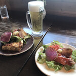 ダ・ルイジ - 料理写真:本日のキッシュ＆サーモンのマリネ