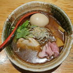 Yakiago Shio Ramen Takahashi Shinjuku Hon Ten - 味玉入燒鰹拉麵
