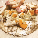 笠組 本店 - 渡り蟹