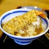 Hinodeudon - 料理写真:美味過ぎる、「ご飯にえび天+残った汁」