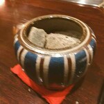 秋田牛鉄板焼 銀座五明 - ミニ火鉢