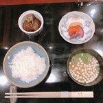 秋田牛鉄板焼 銀座五明 - 御飯物