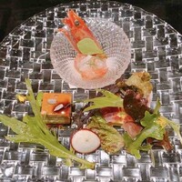 秋田牛鉄板焼 銀座五明 - サラダ