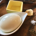 The old man`s Cafe - ランチセットの卵サラダ