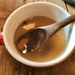 The old man`s Cafe - ランチセットのスープ