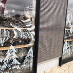 The old man`s Cafe - 絵が可愛い窓ガラス♡