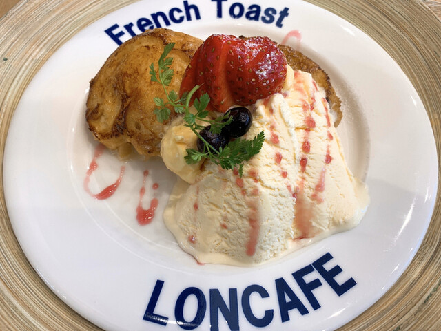 Loncafe 東名高速道路海老名sa上り店 厚木 フレンチトースト 食べログ