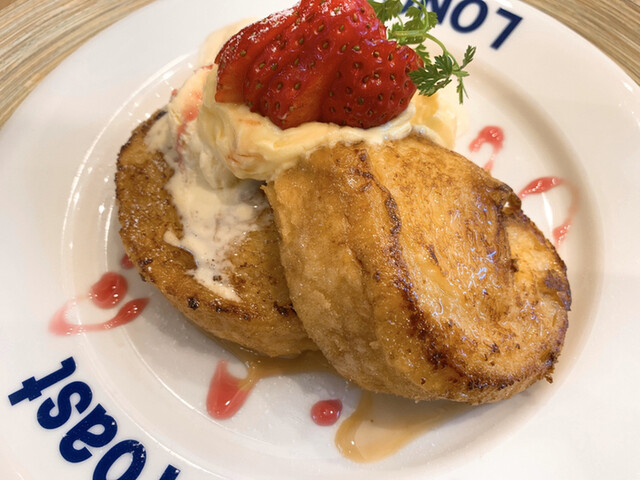 Loncafe 東名高速道路海老名sa上り店 厚木 フレンチトースト 食べログ