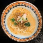 麺創 なな家 - ・猪とエビらー油のお正月坦々麺 980円