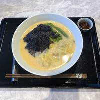 中国意境菜 白燕 - ワンタン麺食べ¥1,200-