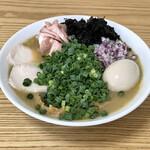 麺屋 しん蔵 - 煮干しの叫び 800円 味玉 100円 ねぎ 100円