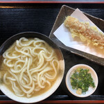 シラカワ - 貝だしみそ汁うどん（500円）