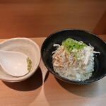 らぁ麺 はやし田 新宿本店 - 鶏茶漬けセット