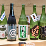 鮨旬美西川 - 日本酒タイム