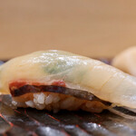 鮨旬美西川 - シマアジ