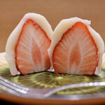 鮨旬美西川 - いちご大福