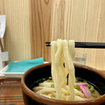 501UDON - かなりの剛麺ですねー！