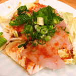 あじ平 - ぶつ切りてっさ