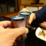 梅酒で乾杯♪