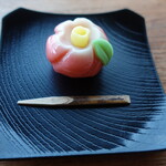 遊季の里 - ウエルカムドリンクと茶菓子