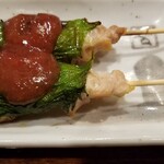 やきとり 大吉 - 料理写真: しそ巻 ￥160