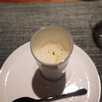 蒼 - 土佐文旦をシャンパンと昆布出汁などでグラニテに 