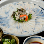 かき傳 - 料理写真:穴子うす造り