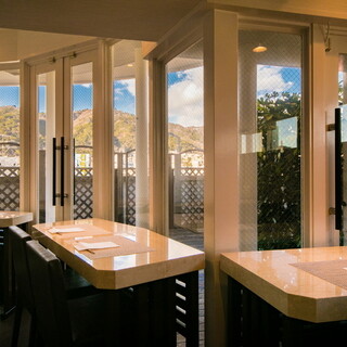 山側の景色を堪能出来ます