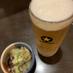 Inshutei Kamehachi - ビール　お通し