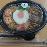 グッドモーニングバンコク - チキンガパオと海老ポンカリーのコンボ弁当